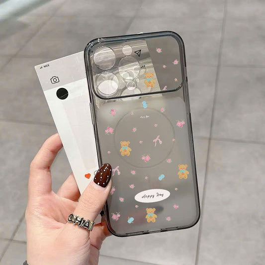 Suitable for iPhone 15 Plus, 13, 12, 11, 16, 17, 15, 14 Pro Max, X. Simple, cute panda design, drop-resistant.