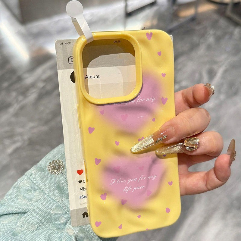 For iPhone 17, 15,13, 16, 11, 15, 17, 14, 12 Pro Max, 15, 14, 16, 7, 8 Plus, XR, X, XS cases. Sweet little love design