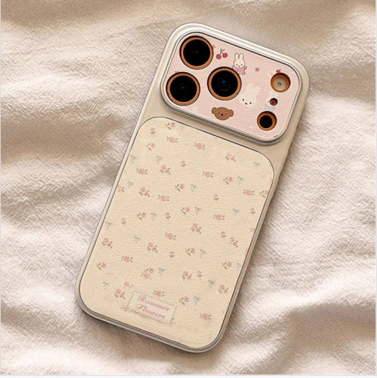 Miffy cartoon phone case for iPhone series niche 16 days and South Korea 13 women 14 windows 17 all-inclusive anti-drop