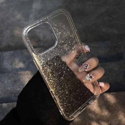 Reben Berlian Buatan Tangan untuk iPhone 16 15ProMax iPhone 13 Semua Sarung 15 Baharu 12Pro Lembut 14Promax Sarung Serbu