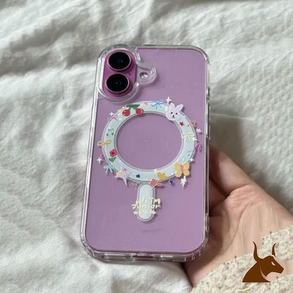 Sarung Telefon Bimbit Reka Bentuk GraffitiBulatan Sesuai untuk Apple iPhone 17 15 16 12iPhone1113 14ProMax Lutsinar