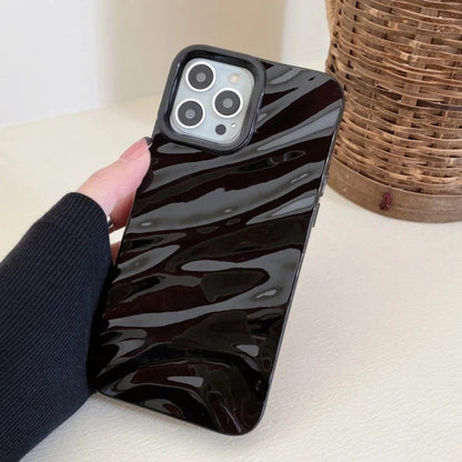 Phone Case Compatible for iPhone 17 16 15 Pro Max Casing iPhone 14 13 12 11 Pro Max X XR XS MAX 7 Luxury 3D Silk Wavy Pa