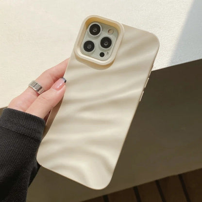 Phone Case Compatible for iPhone 17 16 15 Pro Max Casing iPhone 14 13 12 11 Pro Max X XR XS MAX 7 Luxury 3D Silk Wavy Pa