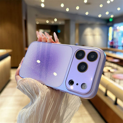 Gradient blurred large window Phone case compatible for iPhone 17promax 15promax 16promax 14promax 13promax back cover anti-fall
