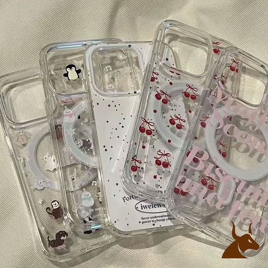 Sarung Telefon iPhone15, Gaya Gadis Muda Ringkas, Bahan Kuat, Sesuai untuk 14/13/12 /11promax, Reka Bentuk Comel dan Lan