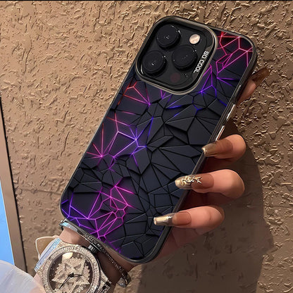 Sarung Sarung, Reka Bentuk Kiub Kreatif, SerasidenganiPhone 15 Pro / 14 / 13 / 12 / 11 pro max/xs max, Kalis Kejutan, Se