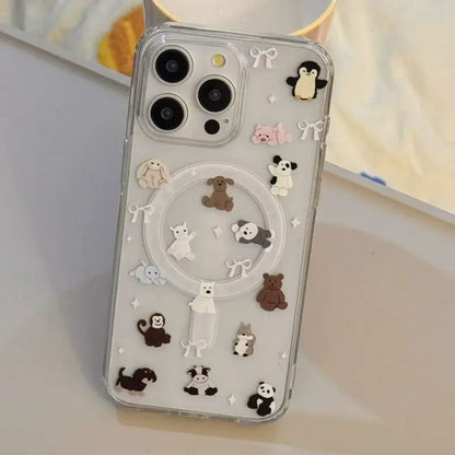 Sarung Telefon iPhone15, Gaya Gadis Muda Ringkas, Bahan Kuat, Sesuai untuk 14/13/12 /11promax, Reka Bentuk Comel dan Lan