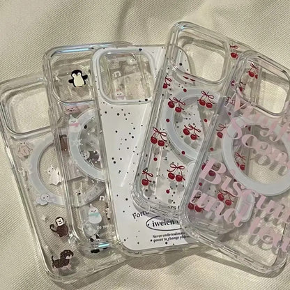 Sarung Telefon iPhone15, Gaya Gadis Muda Ringkas, Bahan Kuat, Sesuai untuk 14/13/12 /11promax, Reka Bentuk Comel dan Lan