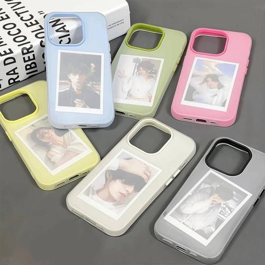 Case for iPhone 11 17 12 13 16 14 Pro Max 15 16 7 14 8 Plus XS X XR Max Advanced Simple Fresh Color 2 in 1 Soft Cover