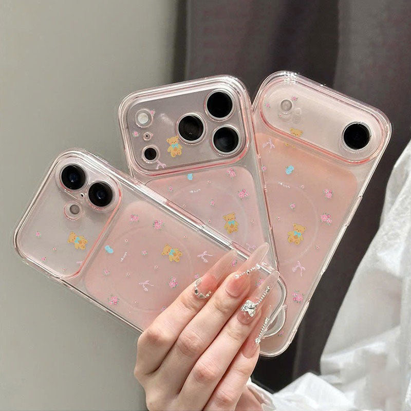 Suitable for iPhone 15 Plus, 13, 12, 11, 16, 17, 15, 14 Pro Max, X. Simple, cute panda design, drop-resistant.