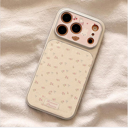 Miffy cartoon phone case for iPhone series niche 16 days and South Korea 13 women 14 windows 17 all-inclusive anti-drop