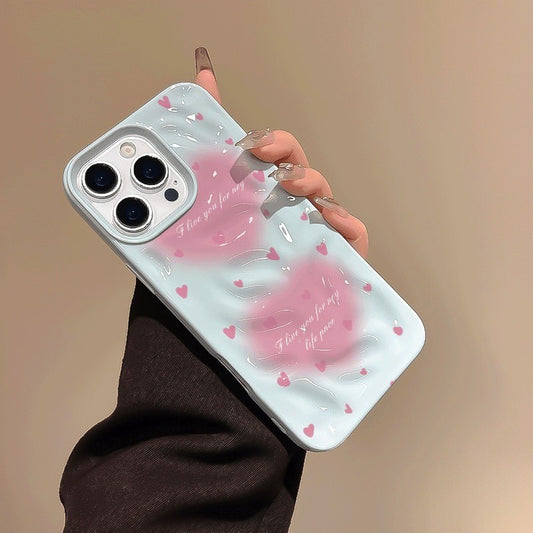 For iPhone 17, 15,13, 16, 11, 15, 17, 14, 12 Pro Max, 15, 14, 16, 7, 8 Plus, XR, X, XS cases. Sweet little love design